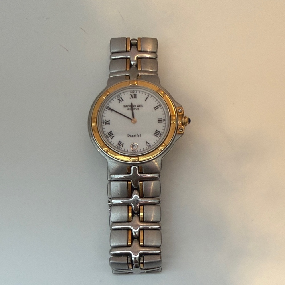 Raymond Weil Parsifal Silver and Gold Watch
